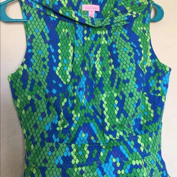 Lilly Pulitzer Reptile Skin Dress - Picture 4 of 8